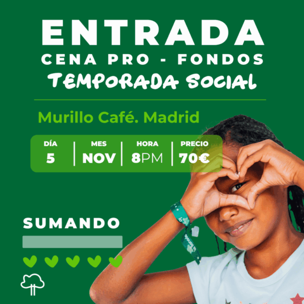 Cena pro-fondos para la Temporada Social